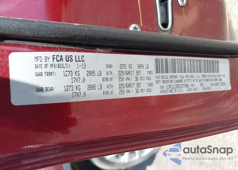 2019 Jeep Cherokee Latitude Fwd from USA, damaged, VIN 1C4PJLCB5KD377008